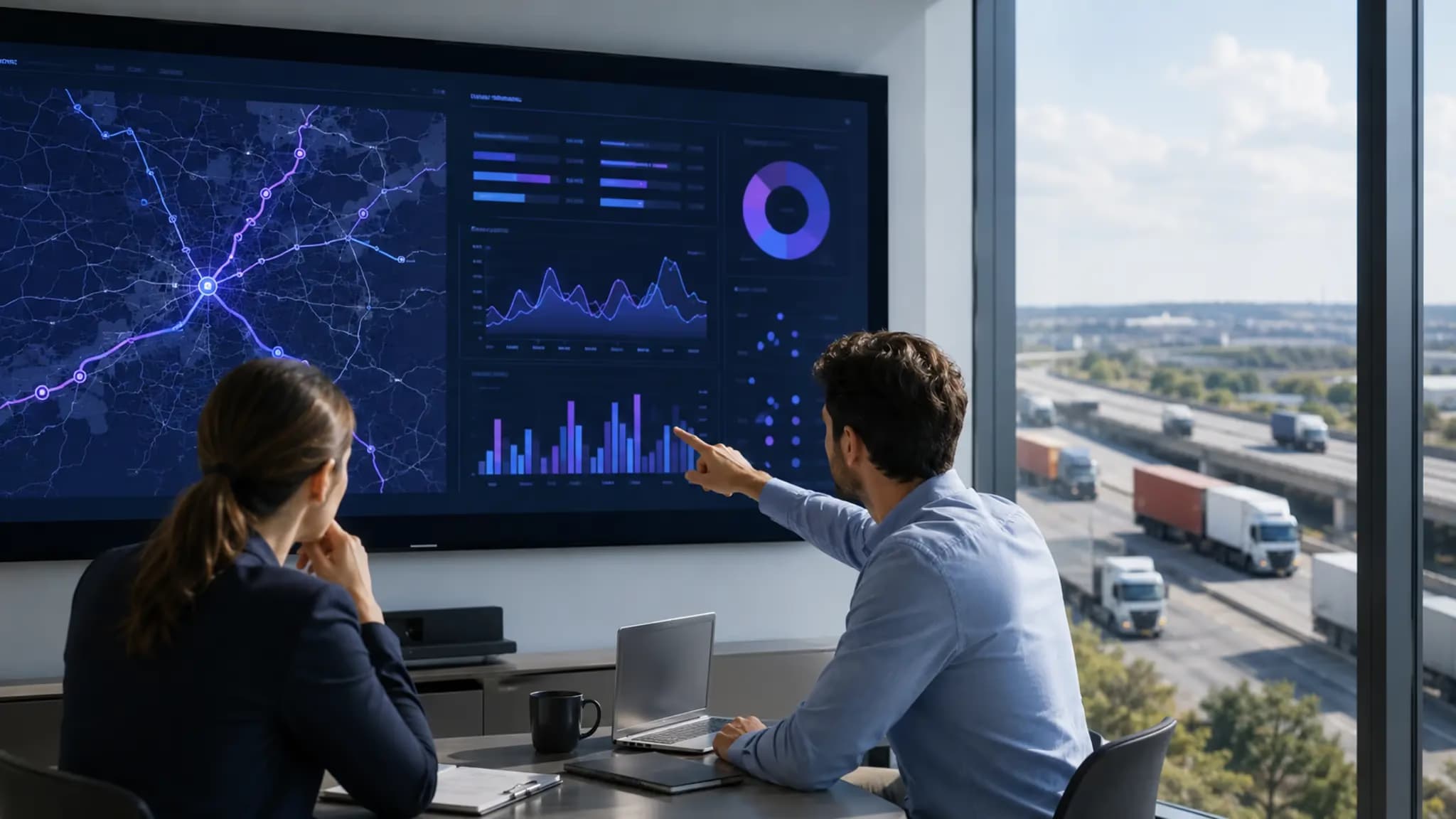 Transport control and driver mobility data