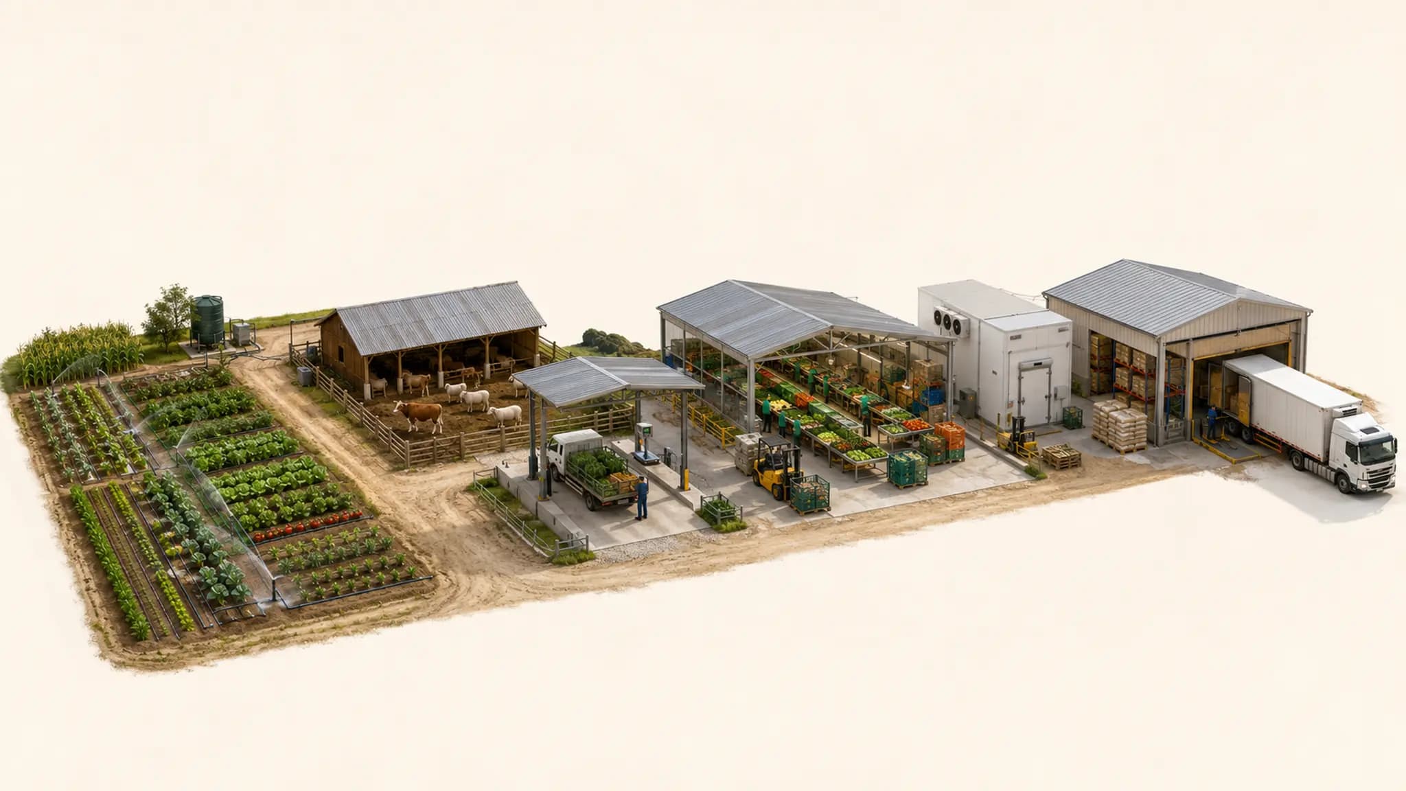 Interactive EMS AGRICHAIN agricultural chain