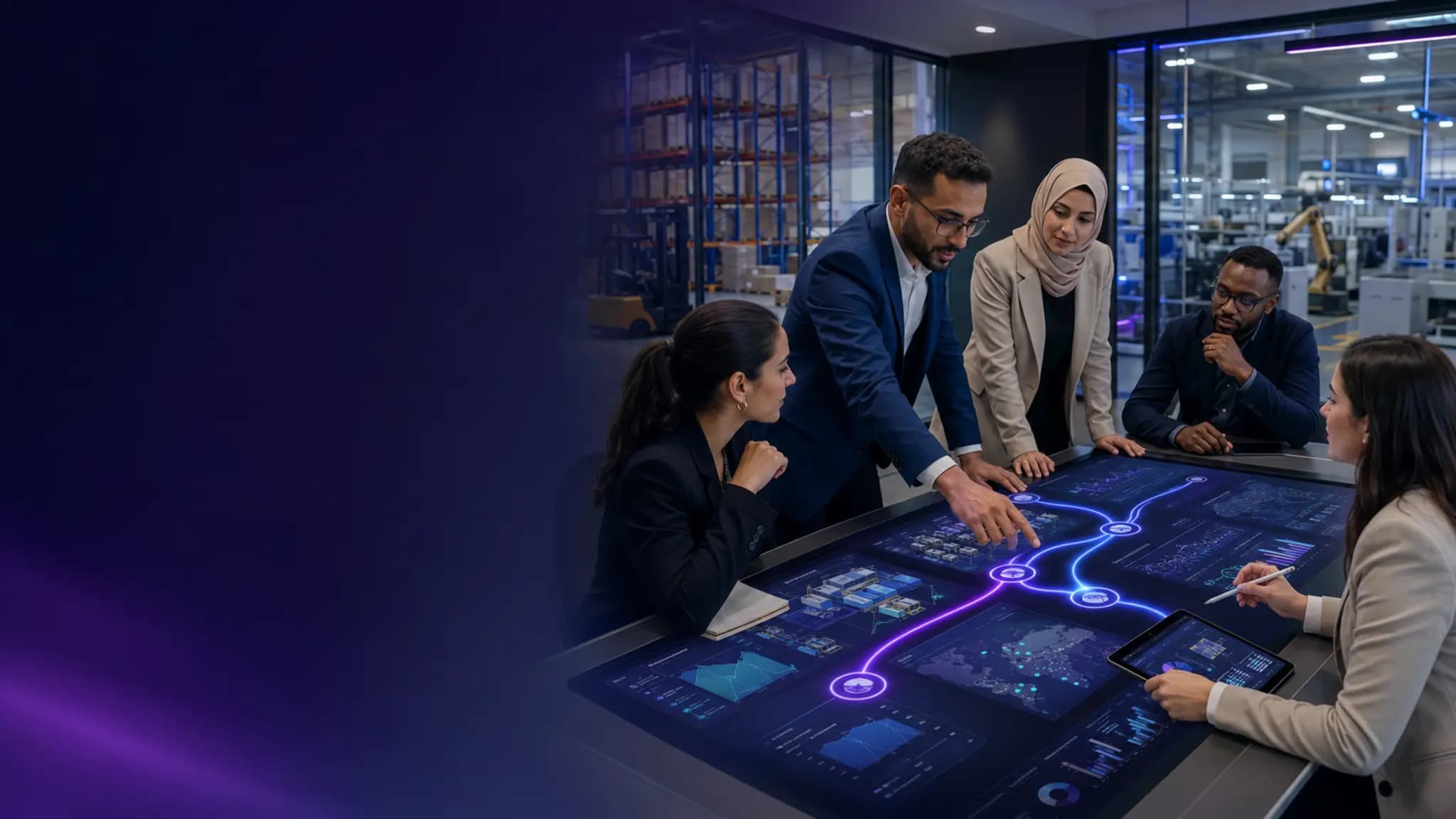 Équipe métier et SI préparant une démonstration B-AGILE contextualisée