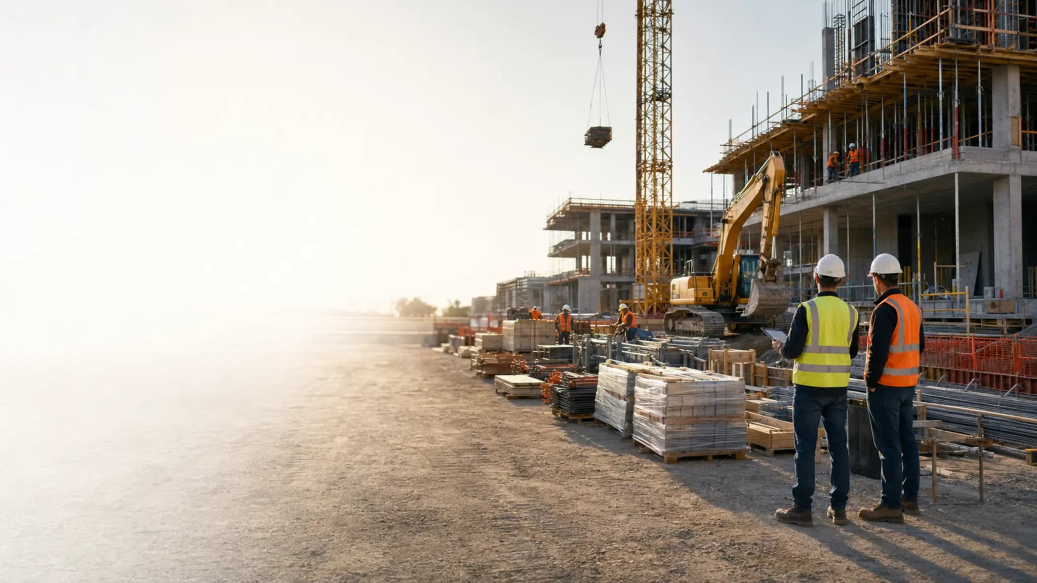 CONSTRUCTION — Coordinate every site. Control every committed resource.